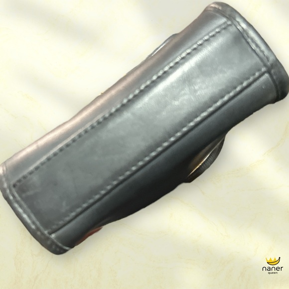 Coach Vintage Scooter Black Leather Crossbody Bag - Picture 8 of 8